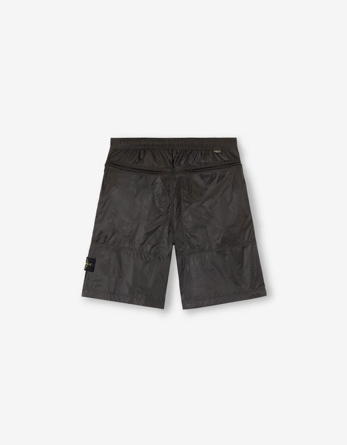 Stone Island Grey Ripstop Light HT Nylon Shorts