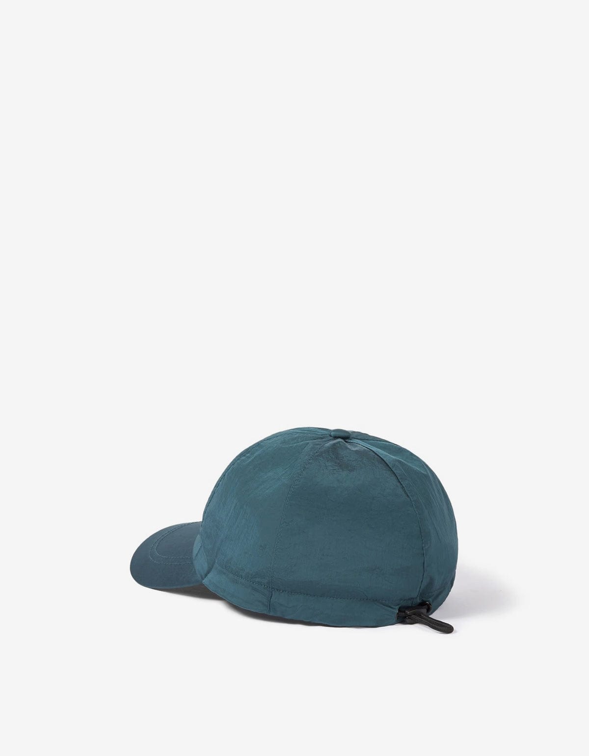 Stone Island Teal Green Nylon Metal Baseball Cap