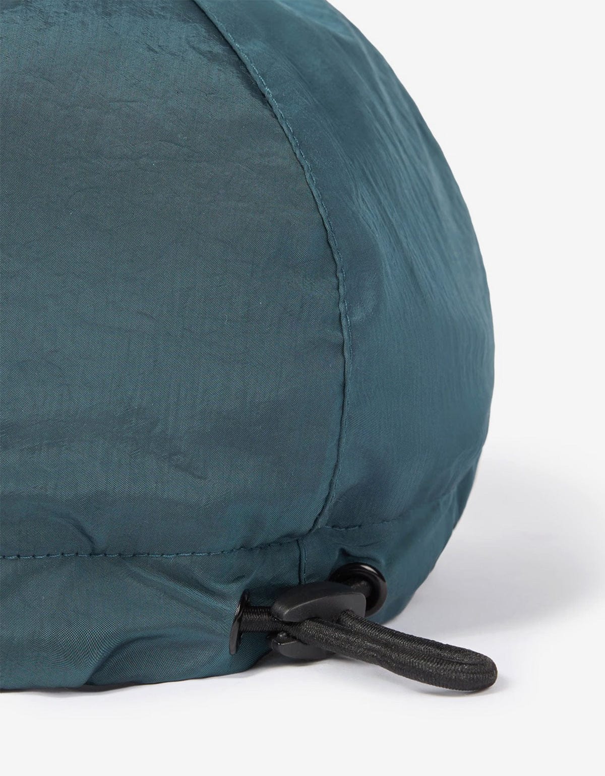 Stone Island Teal Green Nylon Metal Baseball Cap