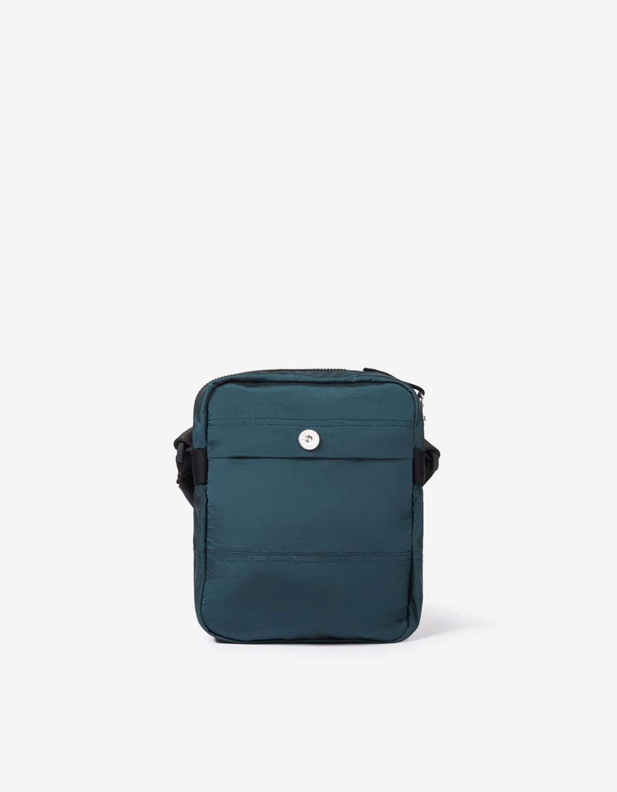 Stone Island Teal Green Nylon Metal Pouch Bag