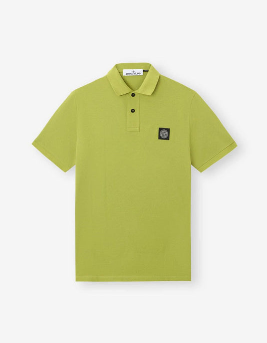 Stone Island Yellow Compass Polo Shirt
