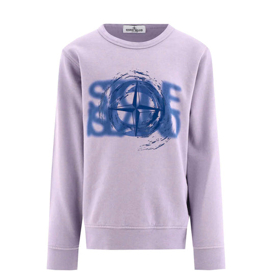 Stone Island Junior Graphic Sweatshirt