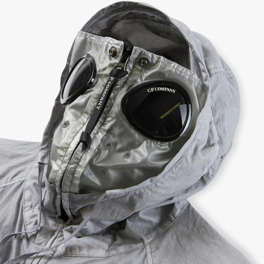 C.P. Company 50 Fili Mixed Gum Goggle Jacket in Drizzle Grey