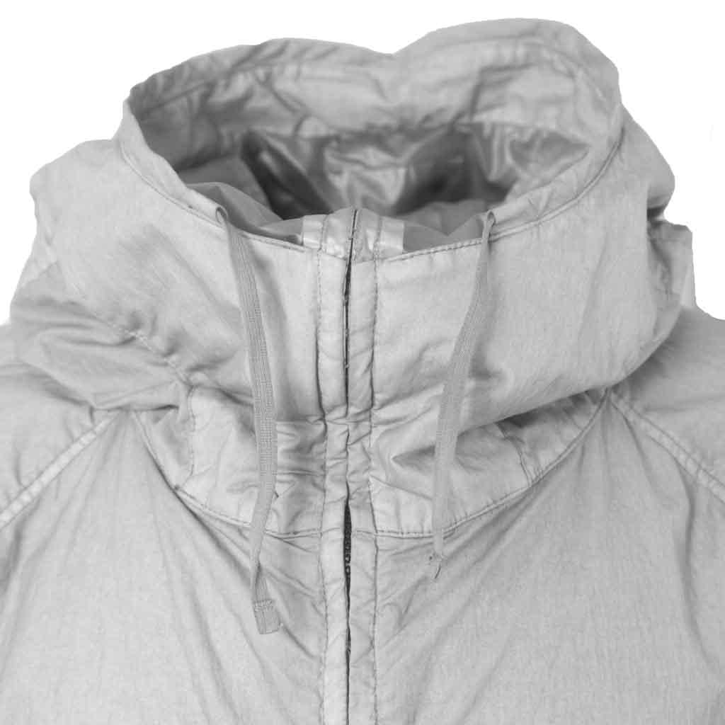 C.P. Company 50 Fili Mixed Gum Goggle Jacket in Drizzle Grey