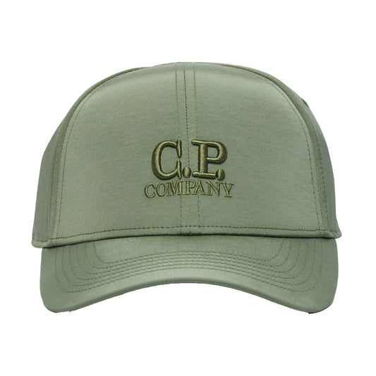 C.P. Company Chrome-R Goggle Cap in Green Bay