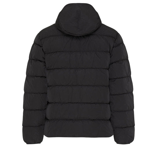 C.P. Company Chrome-R Goggle Down Jacket in Black