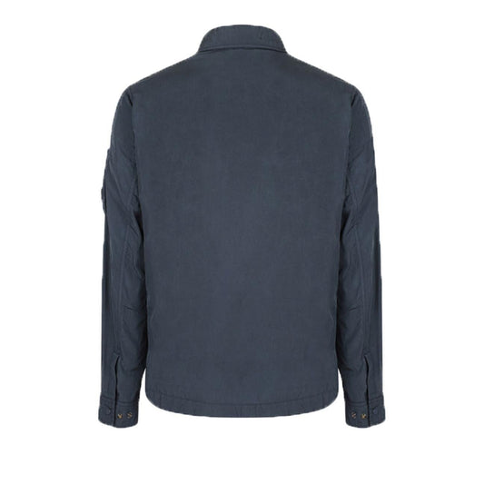 C.P. Company Chrome-R Overshirt in India Ink- Blue