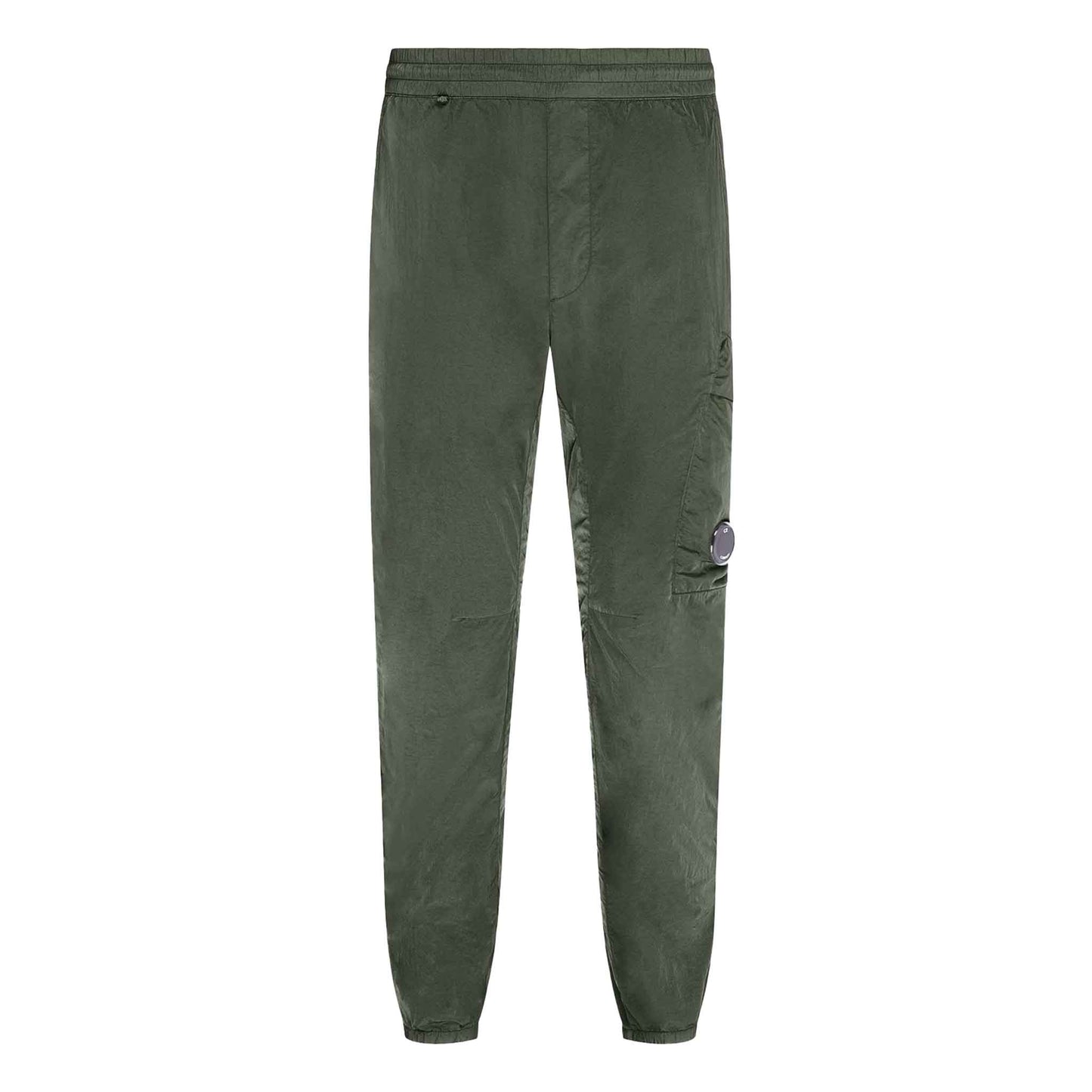 C.P. Company Chrome-R Track Pants in Grape Leaf- Green