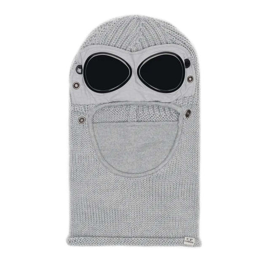 C.P. Company Extra fine Merino Wool  Ski Mask In Moon Melange