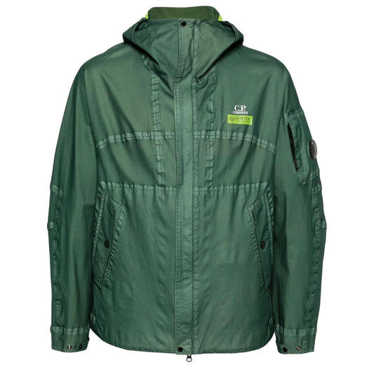 C.P. Company Gore G-Type Hooded Jacket in Green