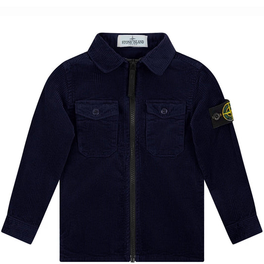 Stone Island Junior Corduroy Overshirt