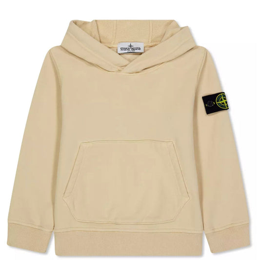 Stone Island Junior Beige Hoodie