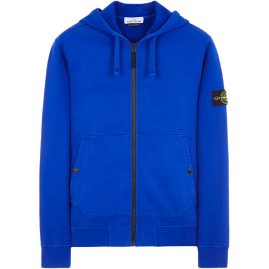 Stone Island Brushed Cotton Full Zip Hoodie