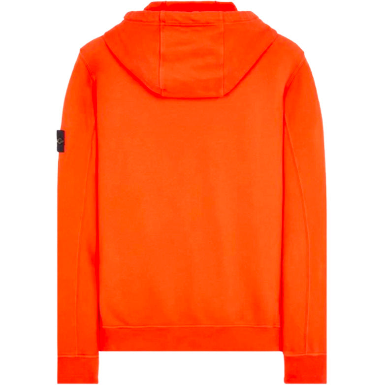 Stone Island Brushed Cotton Full Zip Hoodie