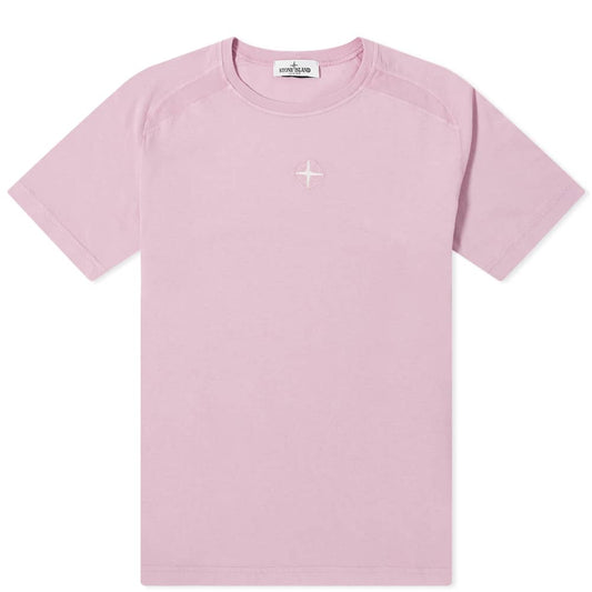 Stone Island Junior Embroidered Logo Tee
