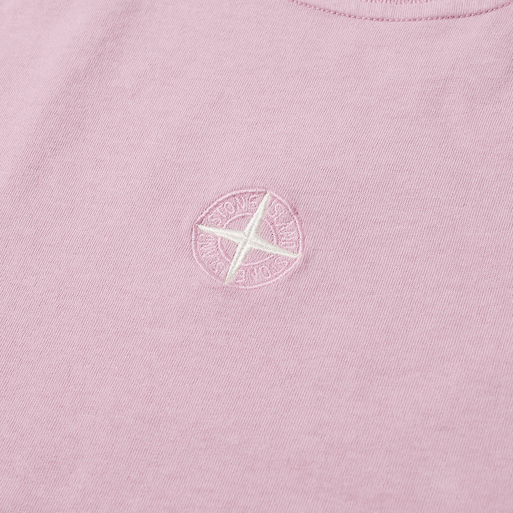 Stone Island Junior Embroidered Logo Tee