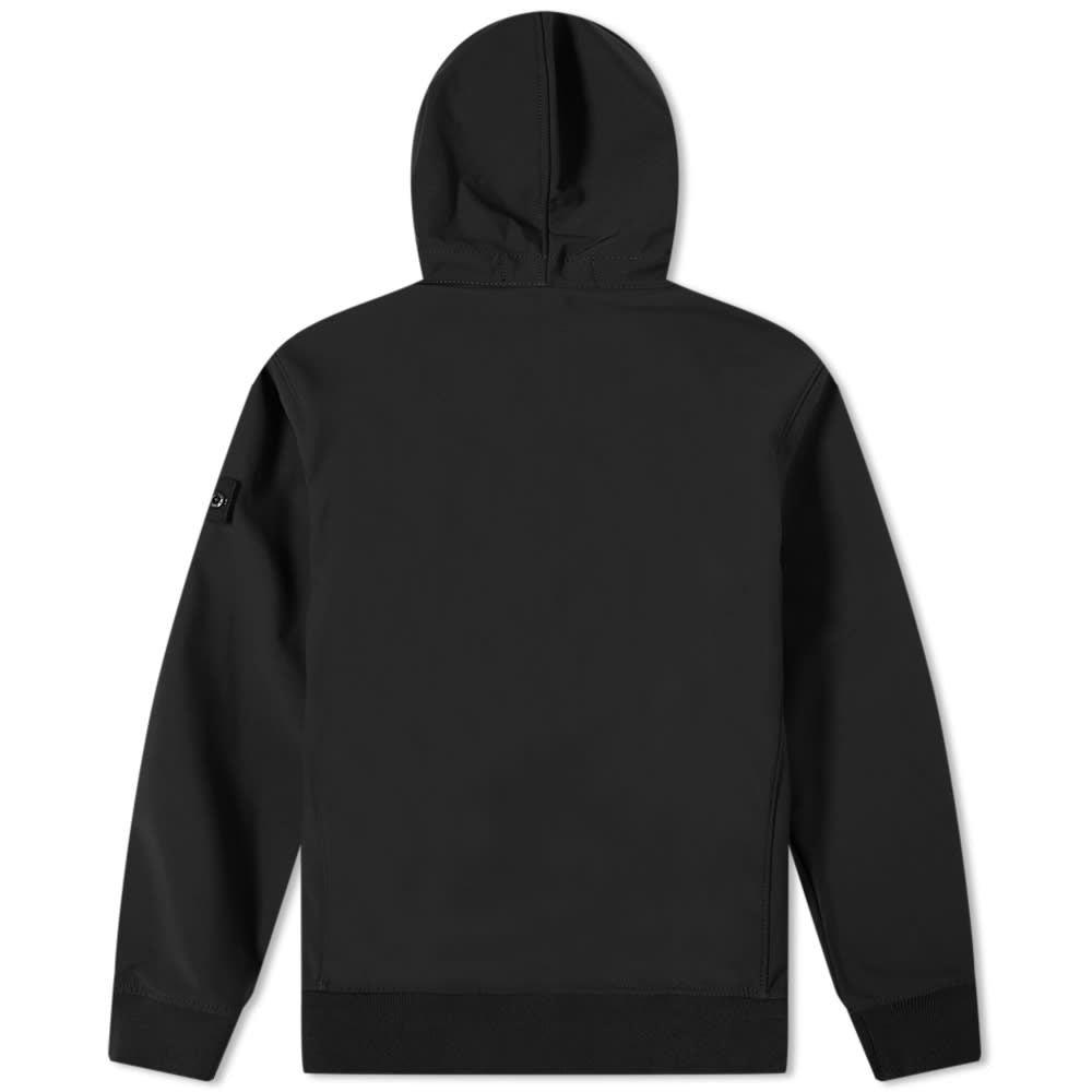 Stone Island Junior Soft Shell Hooded Jacket