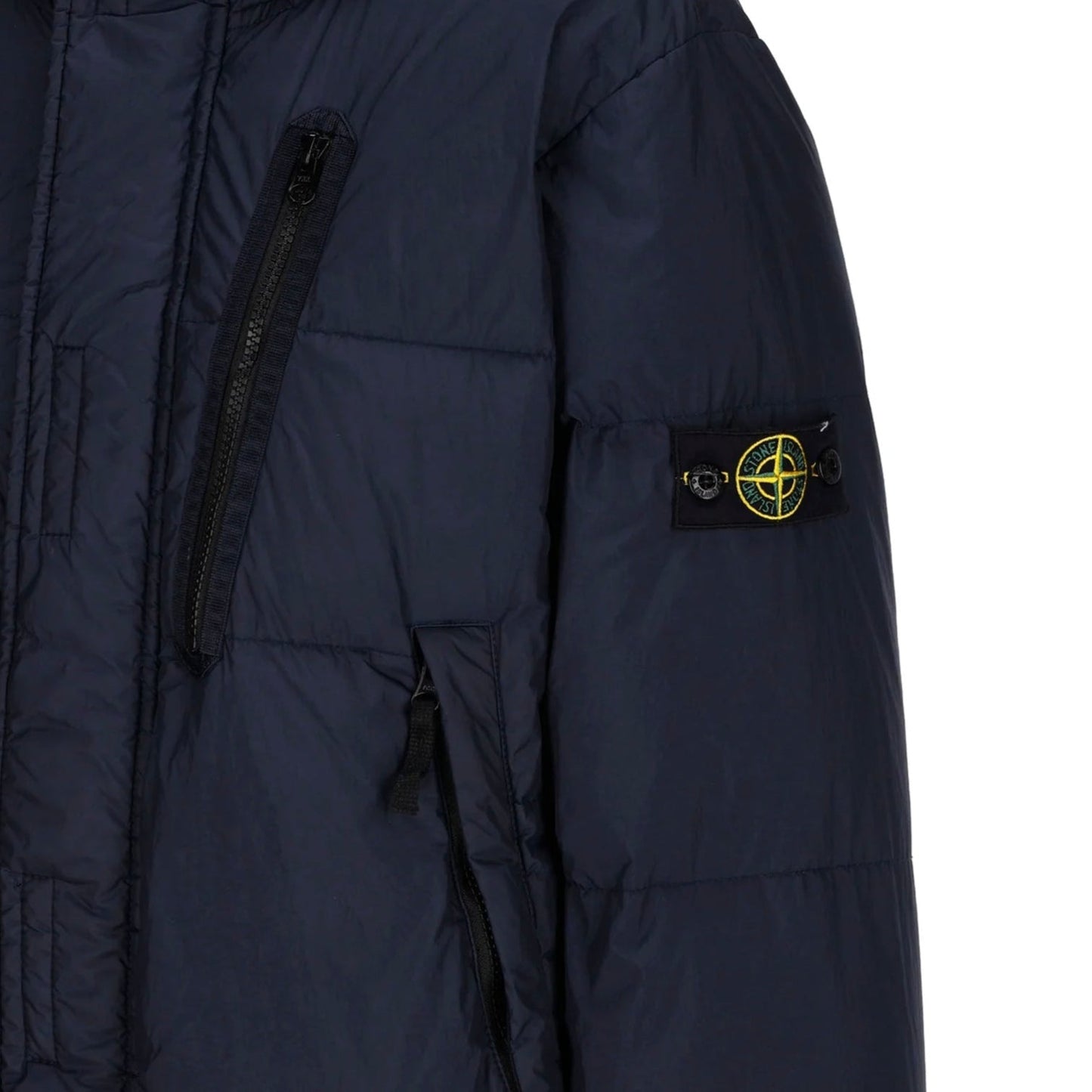 Stone Island Junior Garment Dyed Down Parka