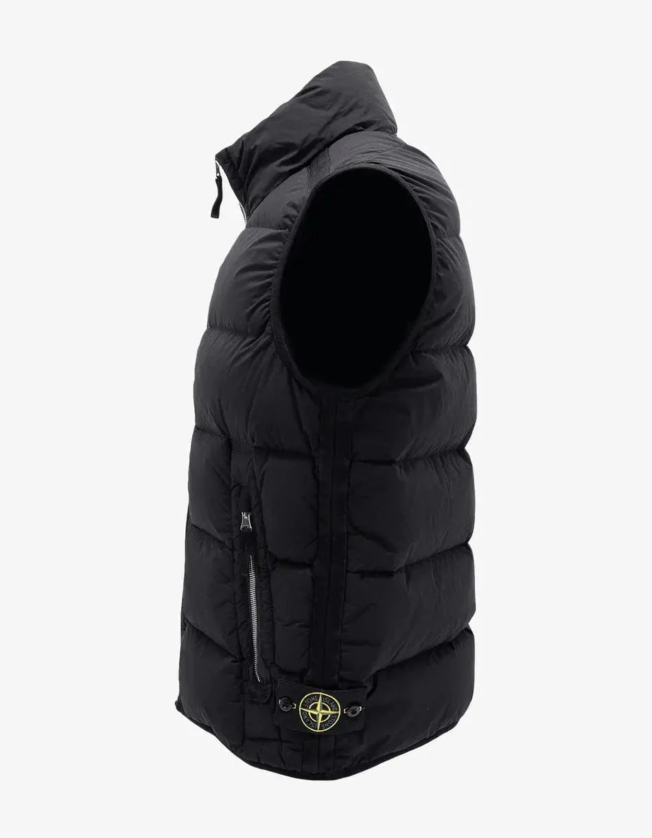 Stone Island Black Seamless Tunnel Nylon Down-TC Gilet