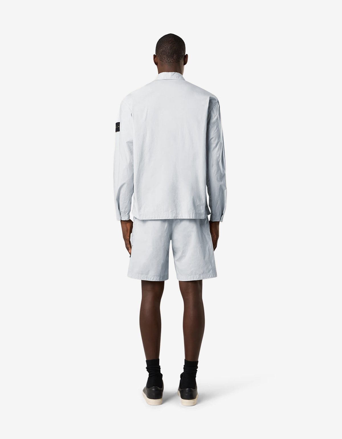 Stone Island Blue Paracadute Overshirt