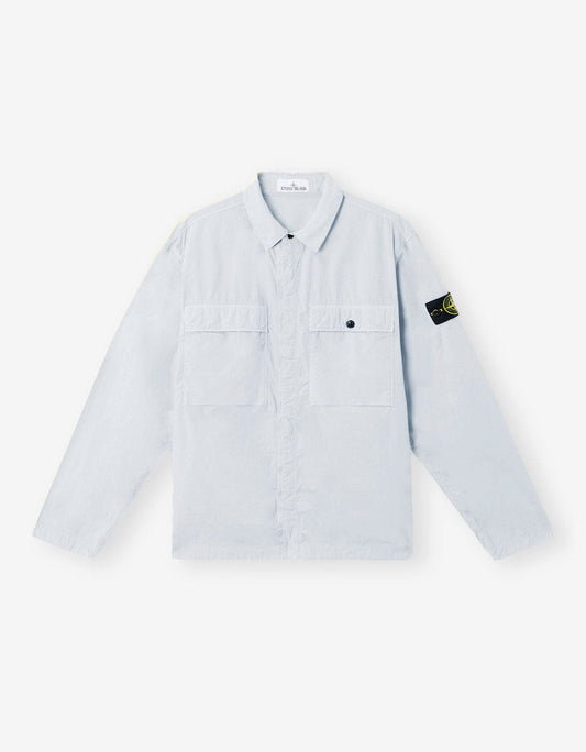 Stone Island Blue Paracadute Overshirt