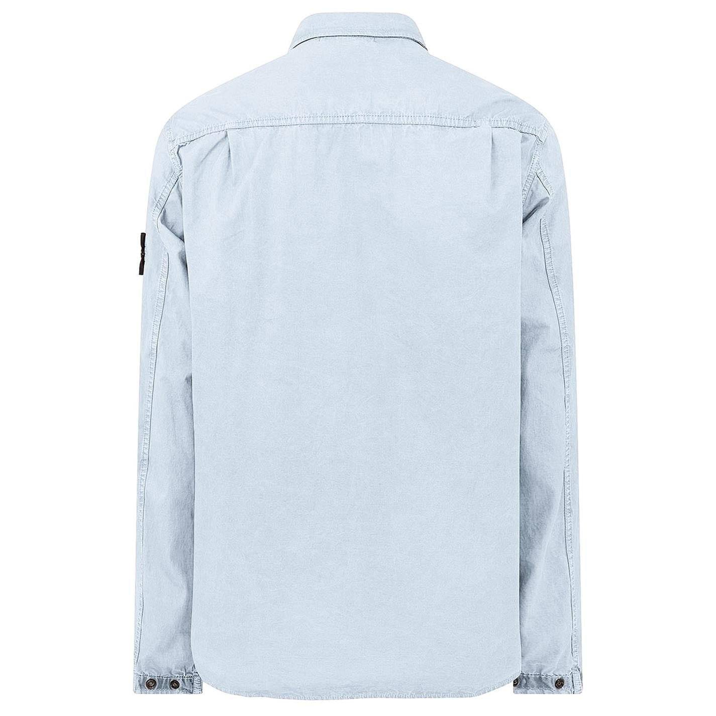 Stone Island Brushed Cotton Overshirt