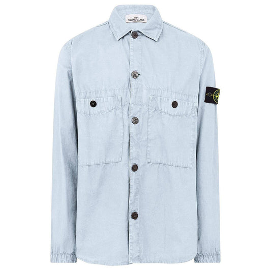 Stone Island Brushed Cotton Overshirt