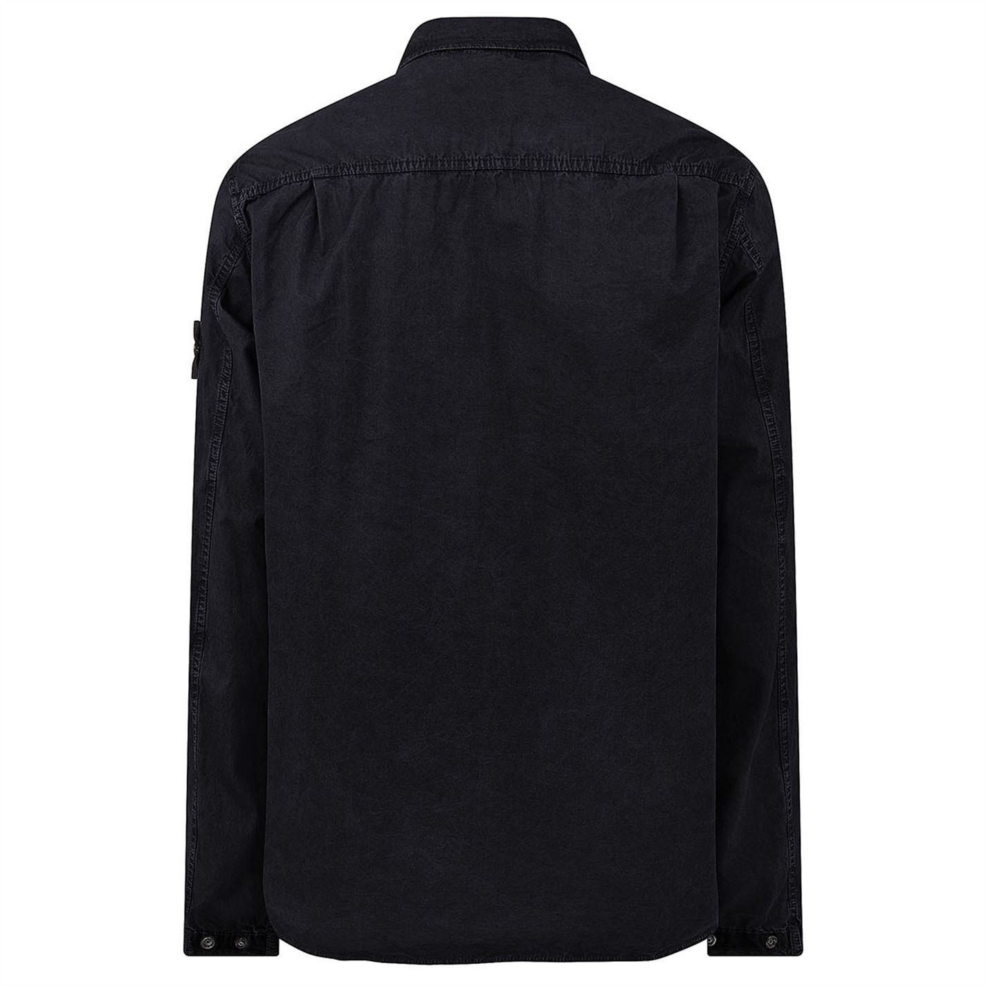 Stone Island Brushed Cotton Overshirt