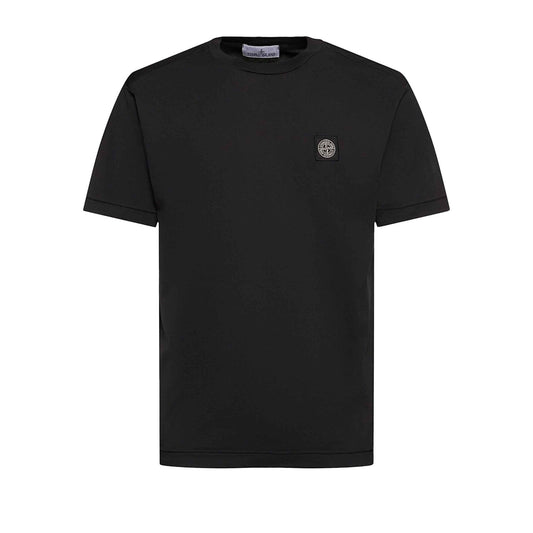 Stone Island Compass Logo T-Shirt in Black