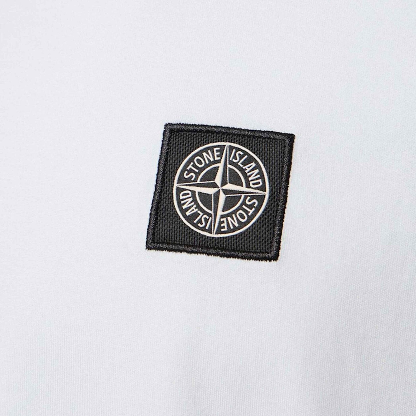 Stone Island Compass Logo T-Shirt in Sky Blue