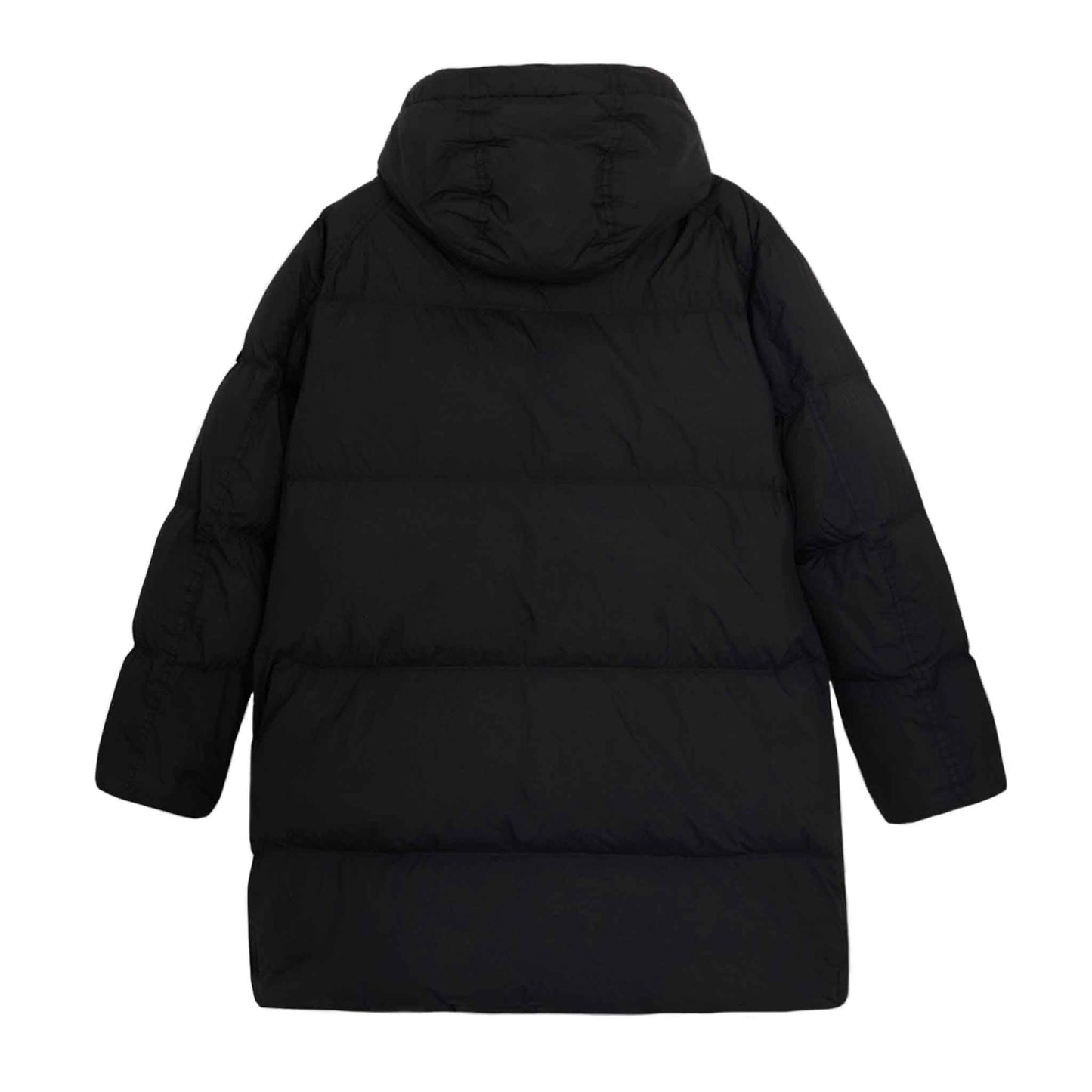 Stone Island Crinkle Reps R-NY Down Parka in Black