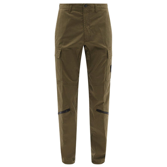 Stone Island Garment Dyed Tapered Cargos