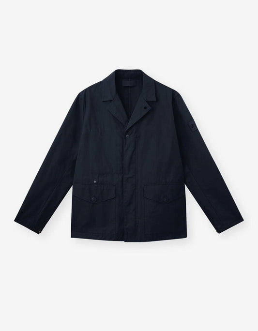 Stone Island Ghost Blue Weatherproof Blazer Jacket