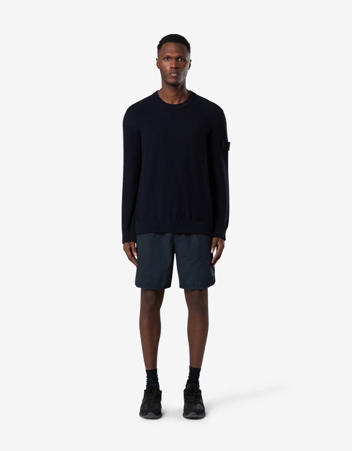 Stone Island Ghost Nylon Smerigliato Blue Swim Shorts
