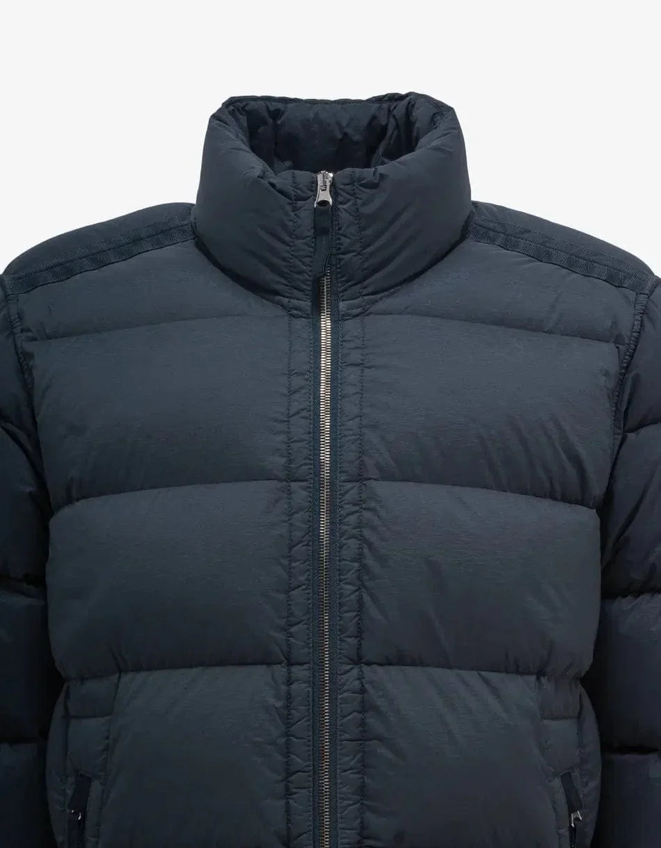 Stone Island Grey Down Jacket