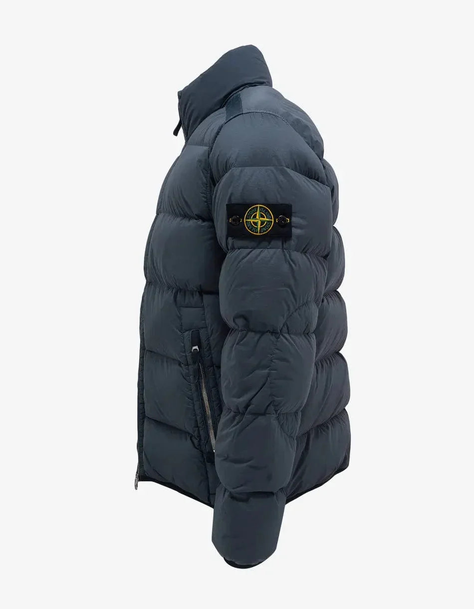 Stone Island Grey Down Jacket