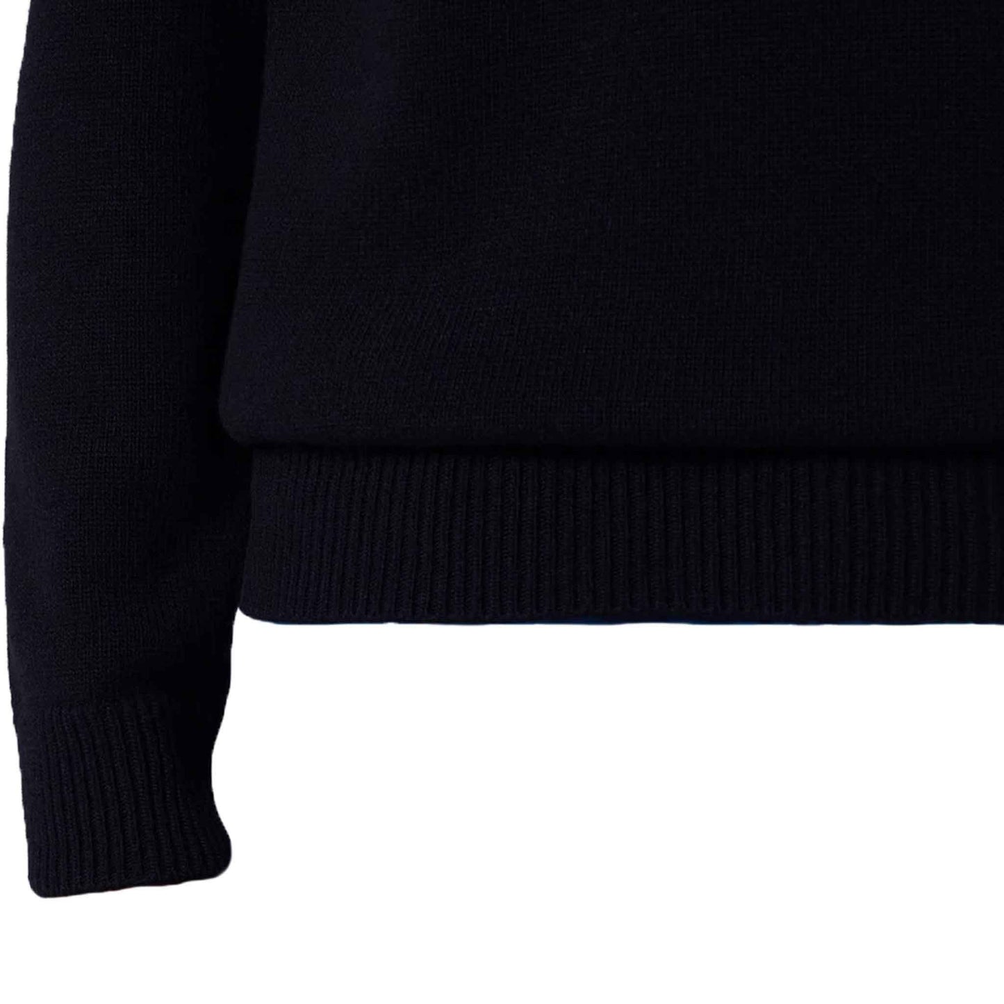 Stone Island Lambwool Crewneck Sweater in Navy Blue