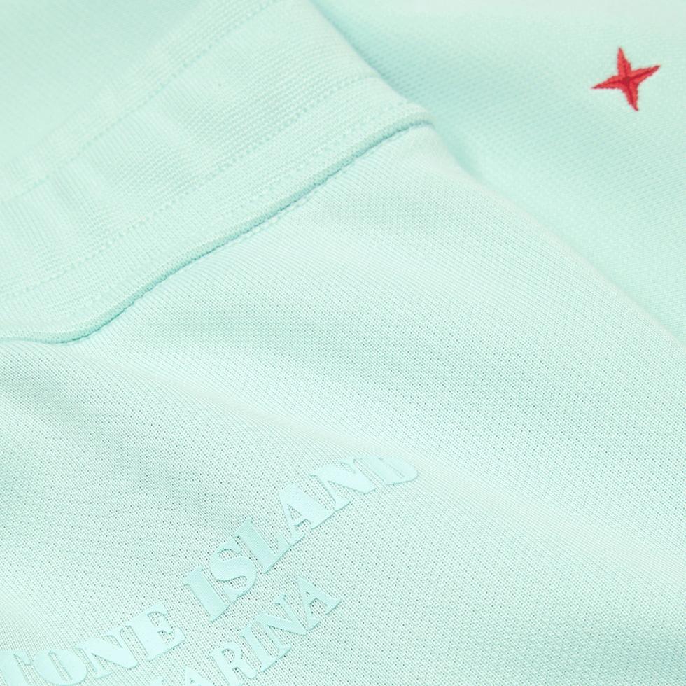 Stone Island Marina Aqua Sweatshorts