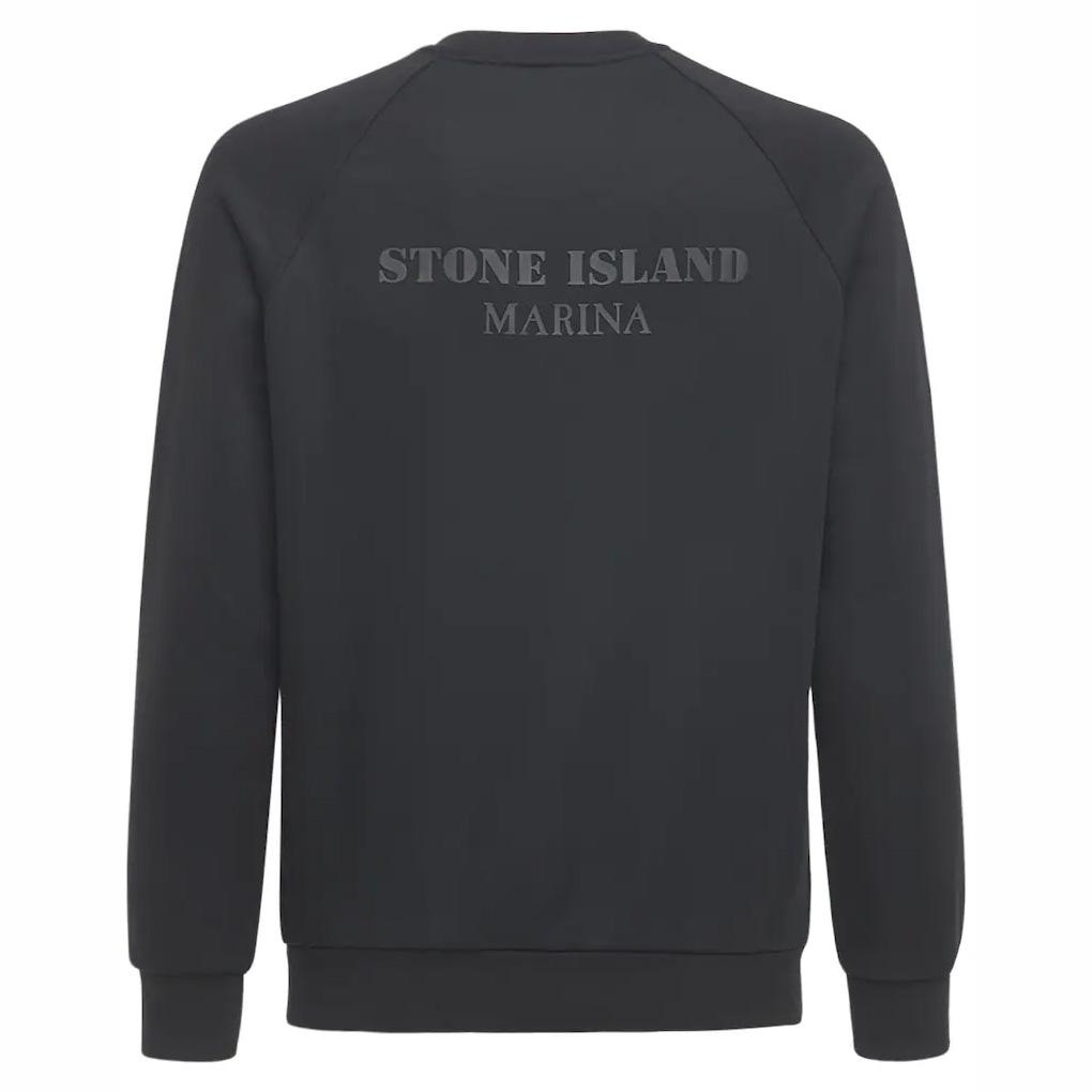 Stone Island Marina Black Sweatshirt