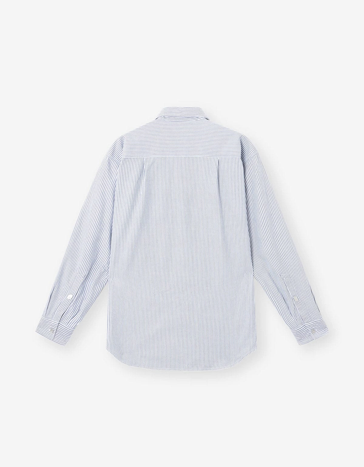 Stone Island Marina Blue Pinstripe Shirt