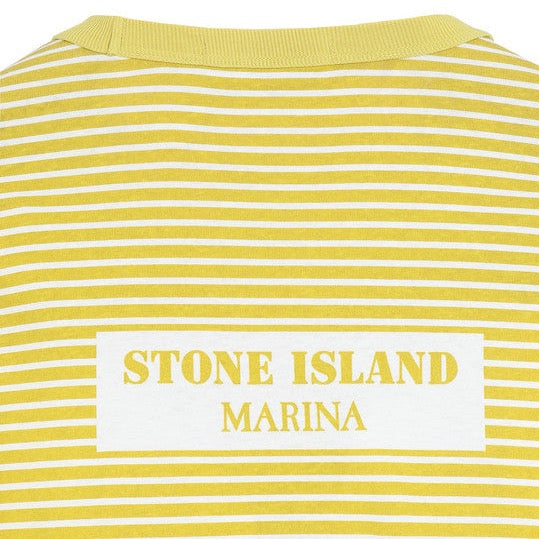 Stone Island Marina Yellow Long Sleeve Tee