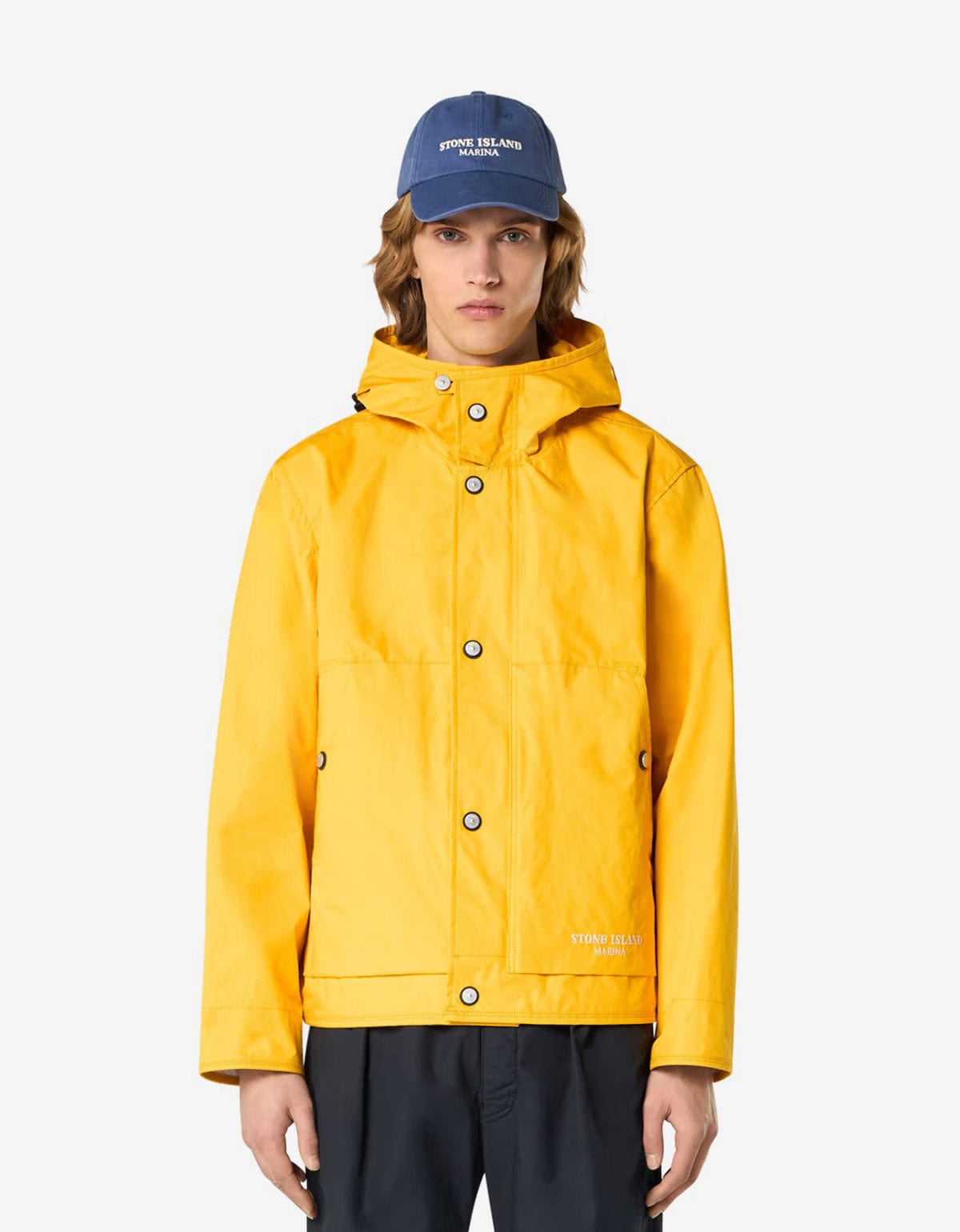 Stone Island Marina Yellow Short Parka