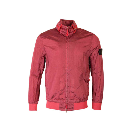 Stone Island  Nylon Metal WATRO-TC ECONYL Nylon Jacket In Magenta