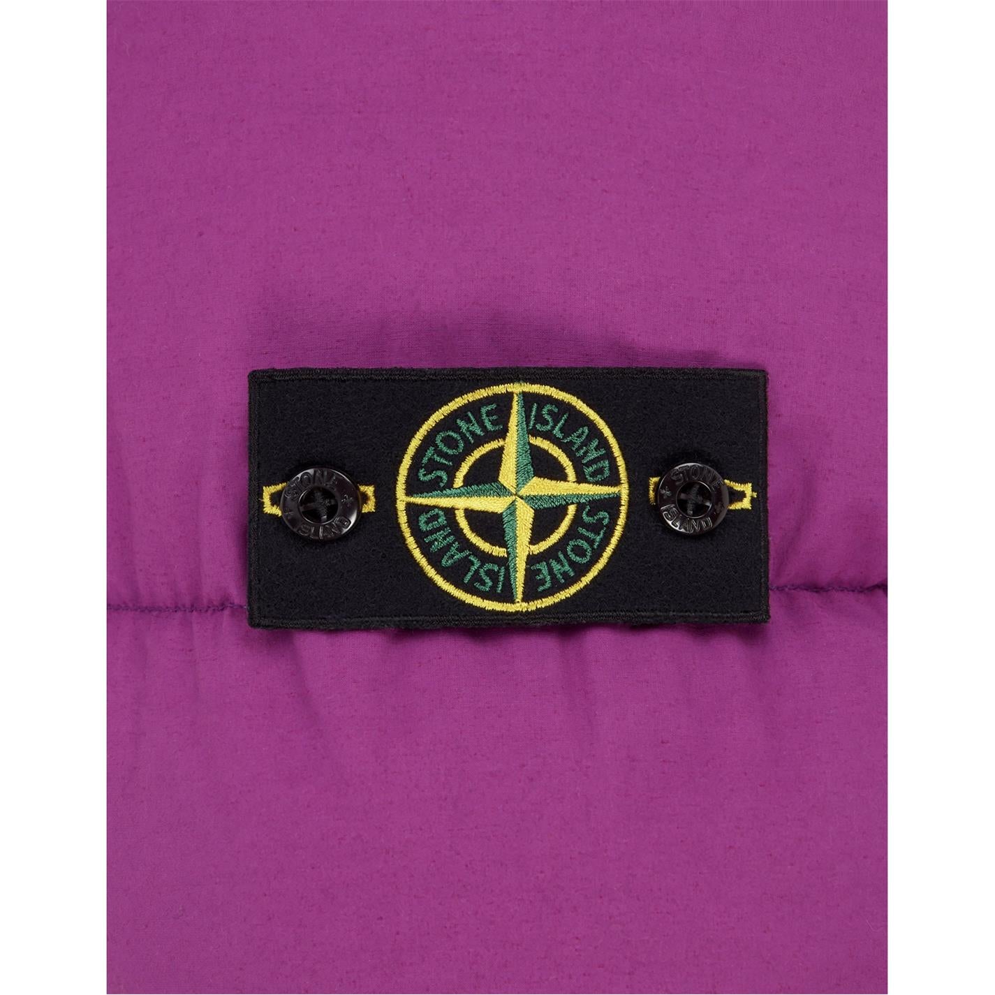Stone Island Purple Naslan Light Watro Down TC