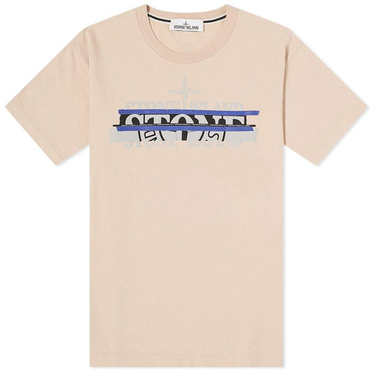 Stone Island Rose Split Logo T-Shirt