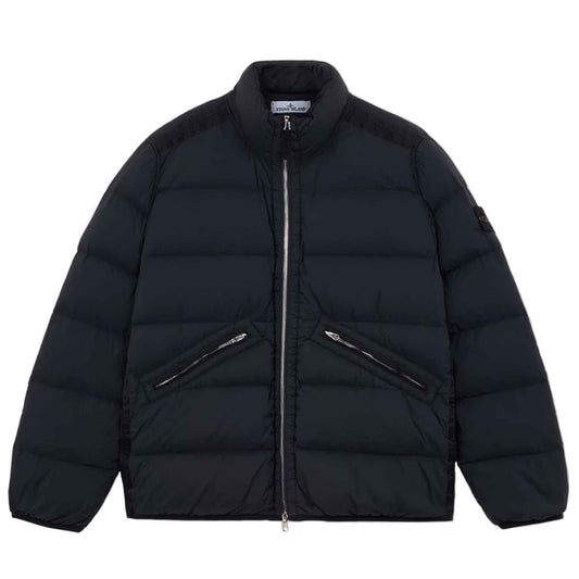 Stone Island Seamless Tunnel Nylon Down-TC in Navy Blue