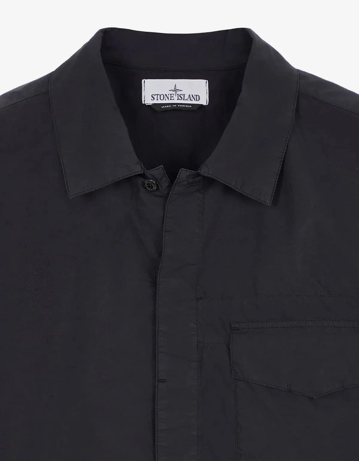 Stone Island Blue Short Sleeve Overshirt