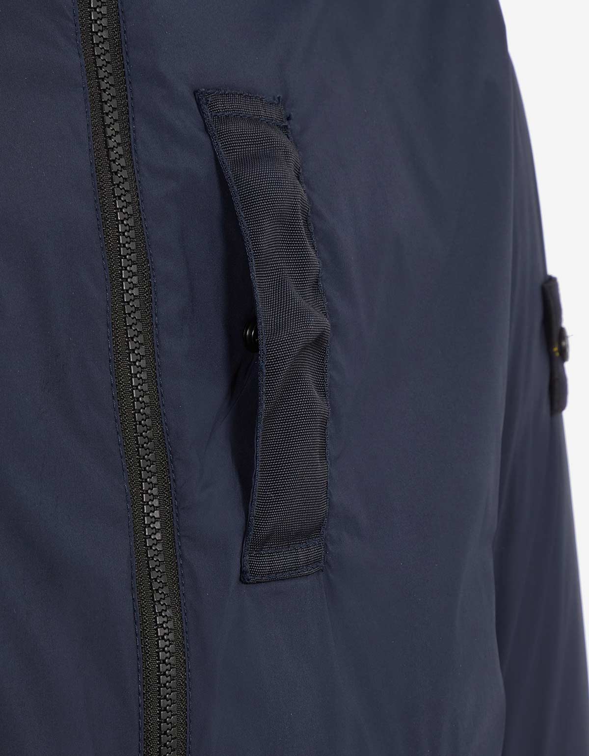 Stone Island Blue Skin Touch Nylon-TC Bomber Jacket