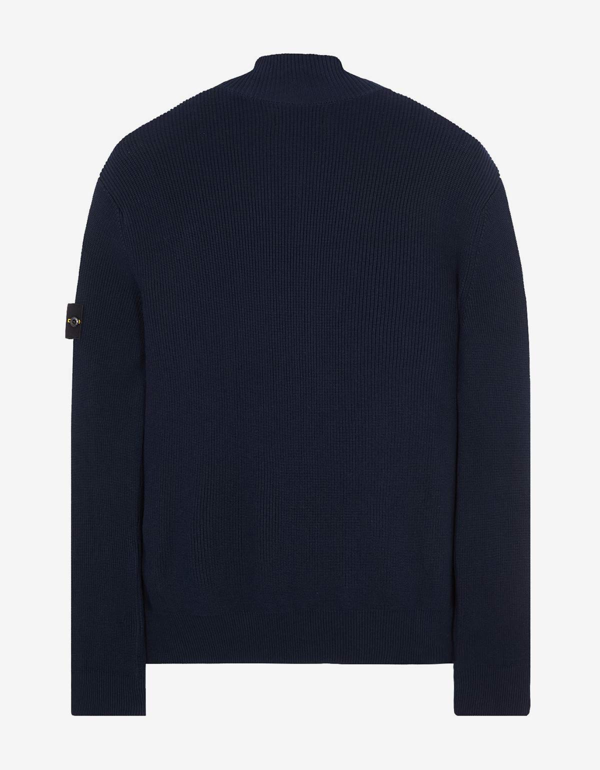 Stone Island Blue Zip Cardigan