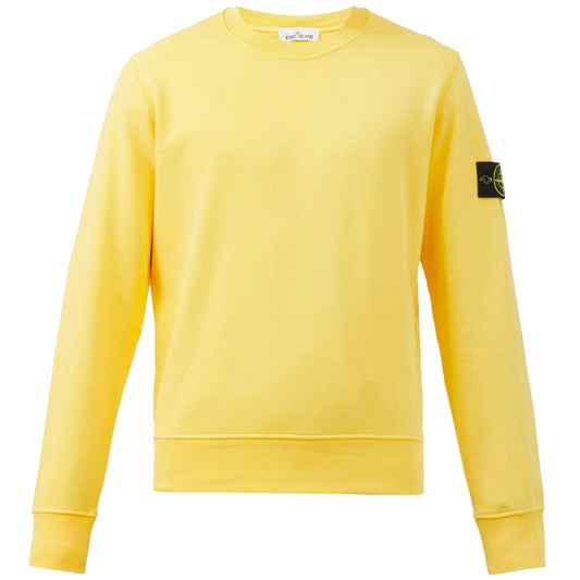 Stone Island Yellow Sweatshirt